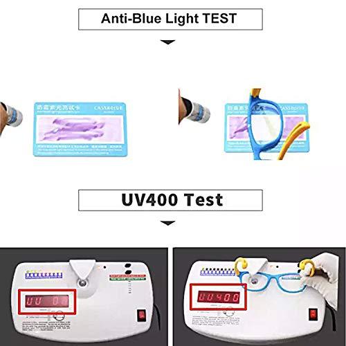 Cooper 608 Coopers Kids Blue Light Blocking Glasses (2 Pack) - for Girls & Boys Ages 3-12 - Computer Filter Glasses – Eye Protection for Computer, Screens, Homework & Gaming – Anti-UV Glare (Black 2 Pack)