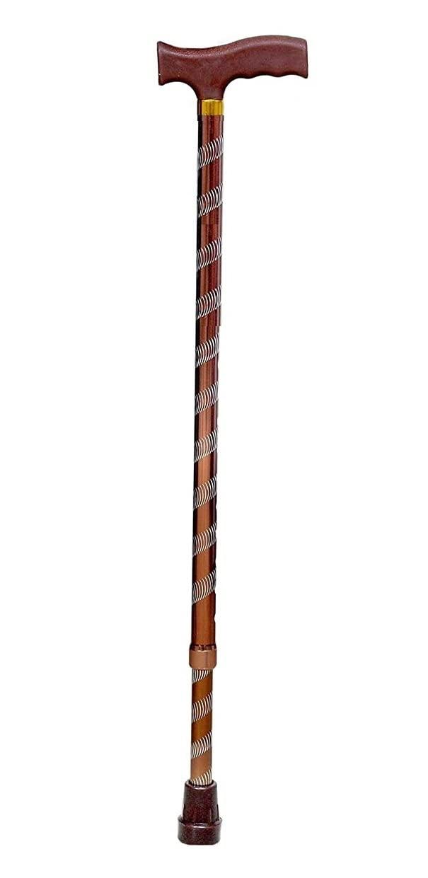 MUBBA MUBBA Height Adjustable Walking Sticks Light Weight Walking Canes Stick Designed Golden