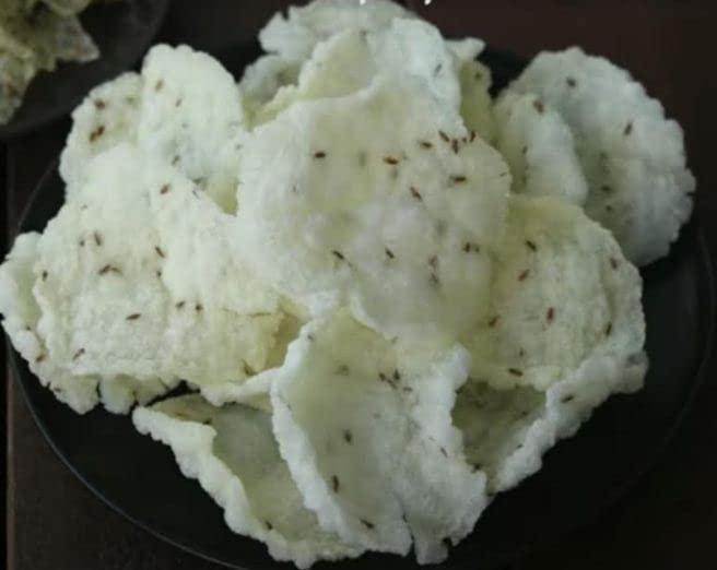 Generic AASHITA Sabudana Papad upwas Vrat Special Home Made SABUDANA Papad | Falahar Papad - 200 Grams