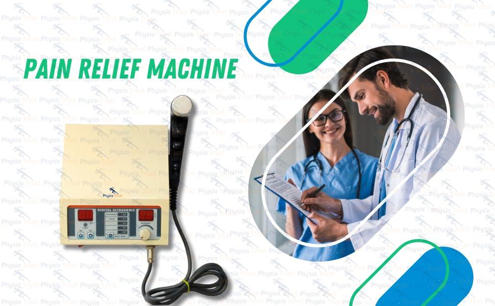 Physio Trust PHYSIO TRUST Digital Ultrasonic/Ultrasound 1 Mhz Machine with Timer 1 Year Warranty
