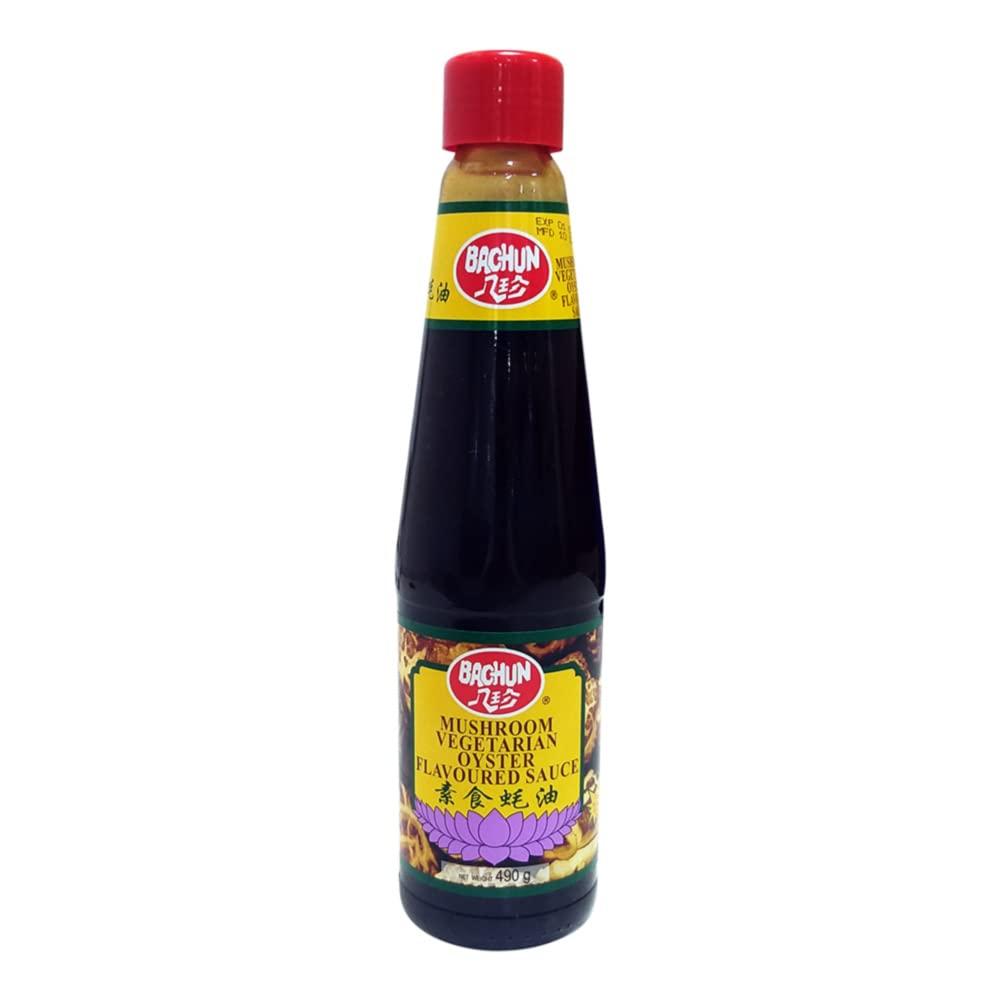 Bachun Bachun Mushroom Vegetarian Oyster Flavoured Sauce 490 g