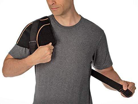 pee pee Rapid Relief Copper line Wraps Muscles Fit Neck Support Belt Hot/Cold Ice Pack Rapid Relief Wraps Muscles Fit Belt Posture Compression Shoulder Support for Pain Relief