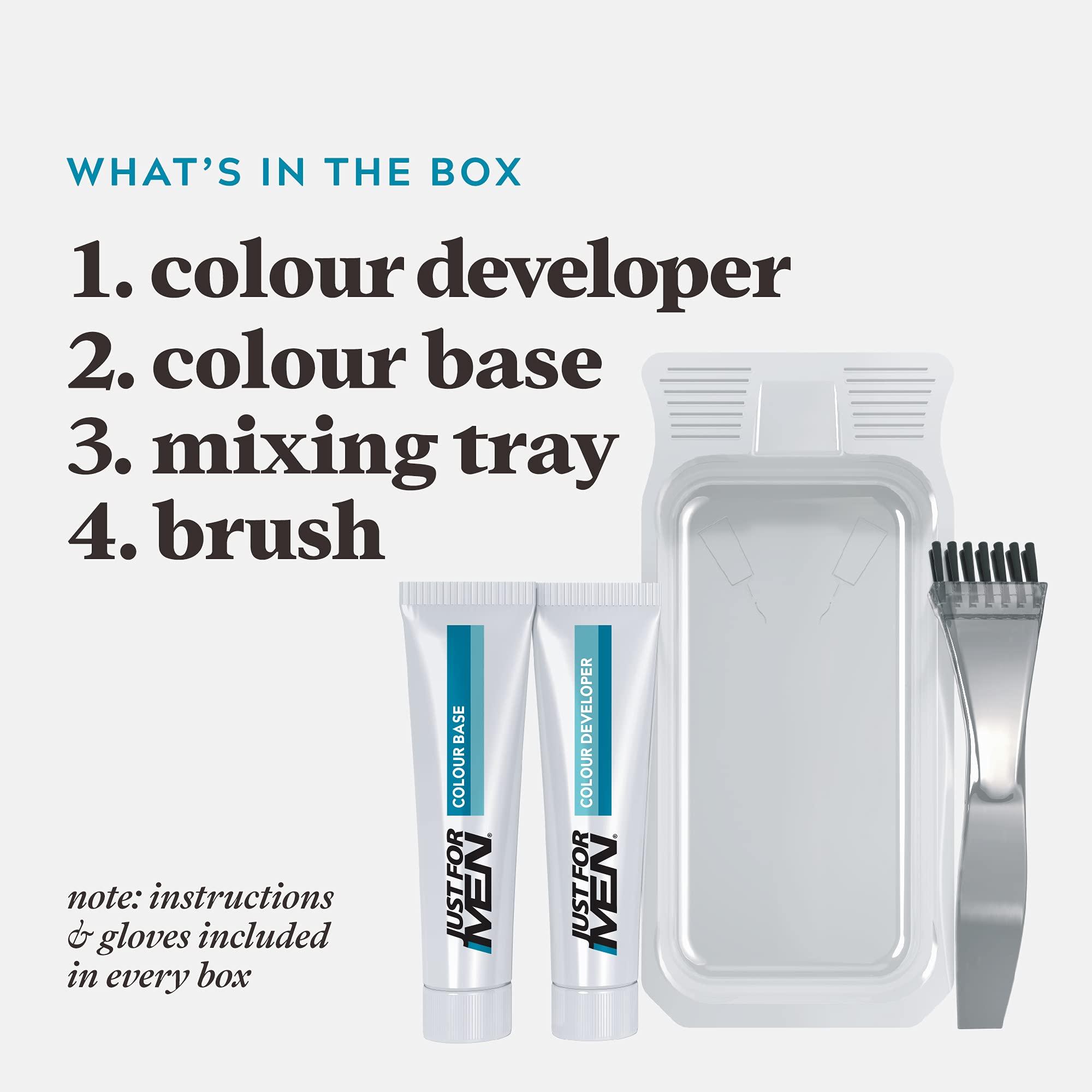 Just for men Just for Men Brush-In Color, Mustache and Beard Color, 28g - Medium Brown M-35