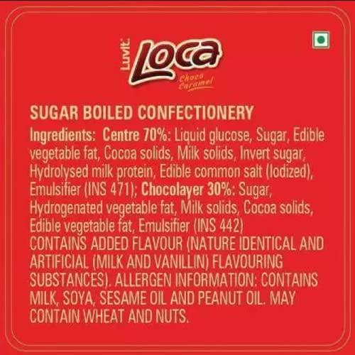 LuvIt. LuvIt Loca Chocolate Caramel Bar with Nougat Bars (800 g)