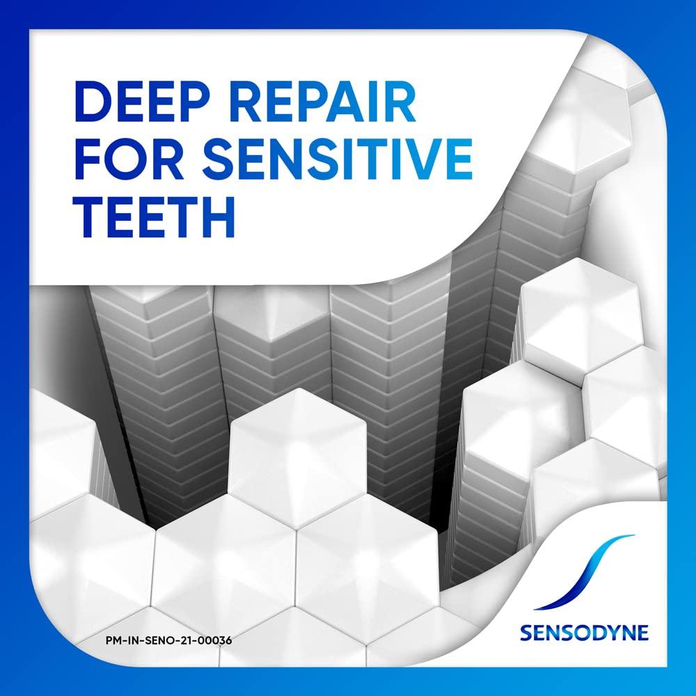 Sensodyne Sensodyne Repair & Protect - 100g | Toothpaste for deep repair of sensitive teeth (Pack of 2)
