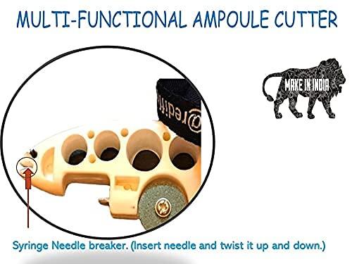 ARIAN ARIAN Ampoule Glass Vial Breaker, Ampoule Cutter for Doctors, Ampule Breaker, Ampule Cutter,to Protect Users from Injury (Under Patent Protection) (Pack_1)
