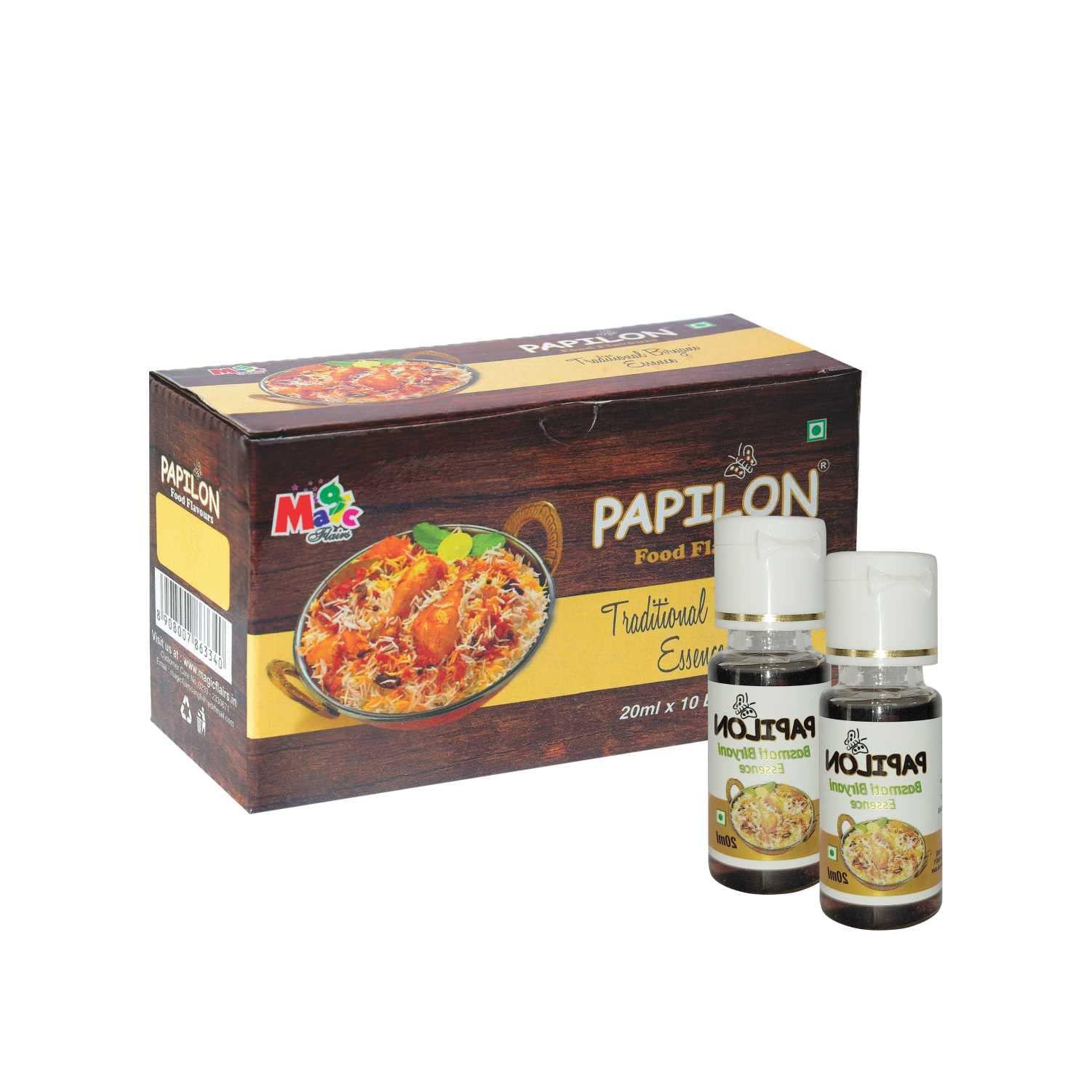 PAPILON Papilon Basmati Biryani Masala Essence (20 ml x 6 Bottles) For Used in Veg and Non Veg Biryani