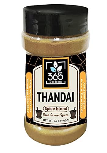 365 STORE TO DOOR 365 STORE TO DOOR Indian Spice – Thandai Masala, 100 gm. | Homemade Powdered | for Healthy Cooking | Ready to use | All Seasonings Spices | Pure & Hygiene | Spice Mix – Pack of 1