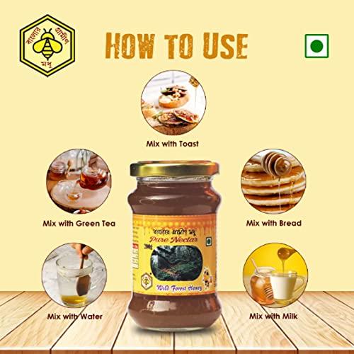 Generic Wild forest_200gm|100% Pure Honey | Pure Natural Unprocessed Original Honey