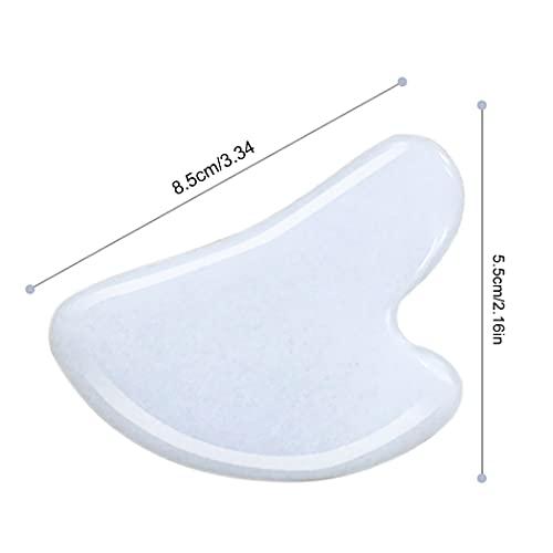 Anjetan Anjetan Gua Sha Facial Tool Crystal Professional Small Household Heart Shape Scraping Massage Tool Gua Sha Massager Treatment Comfortable Tool