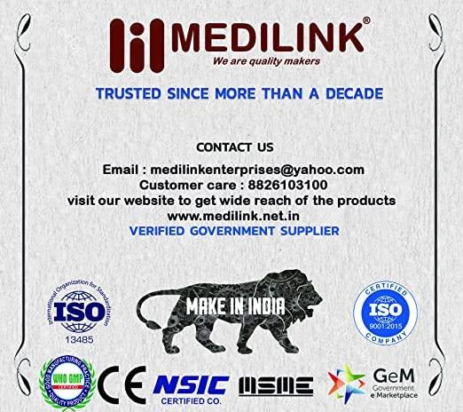 Medilink Medilink Below knee bk stump shrinker, limb compression with ventilation, amputee care, Beige (Extra Large (20-24" calf))