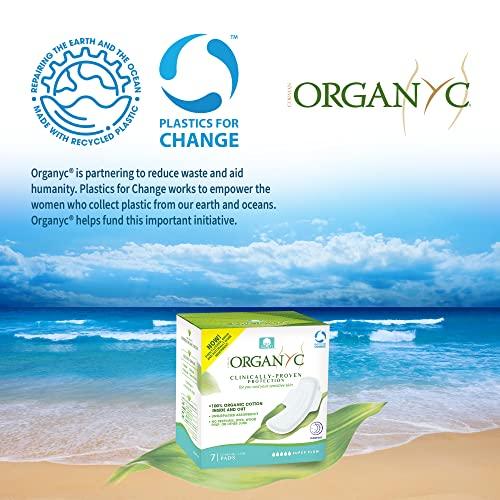 Organyc Organyc 100% Organic Cotton Pads for Bladder Leaks, Overnight, 10 Count