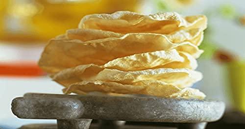 LJL Traders LJL Traders Traditional Kerala Homemade Pappadam / Papads / Fryms / Applam - Ready to Fry - 1 Kg