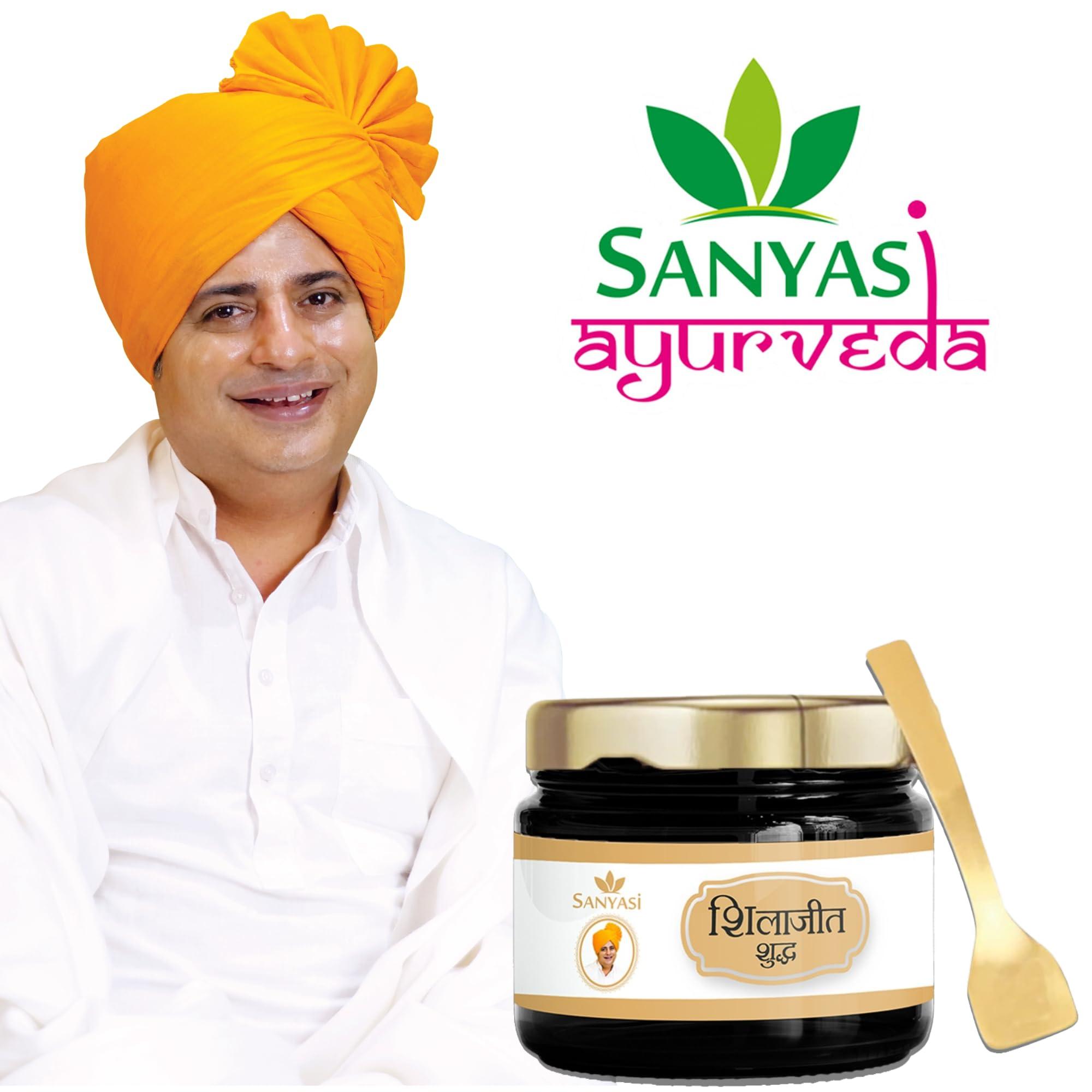 Sanyasi Sanyasi Ayurveda Shilajit Shudh Pure Resin 20g