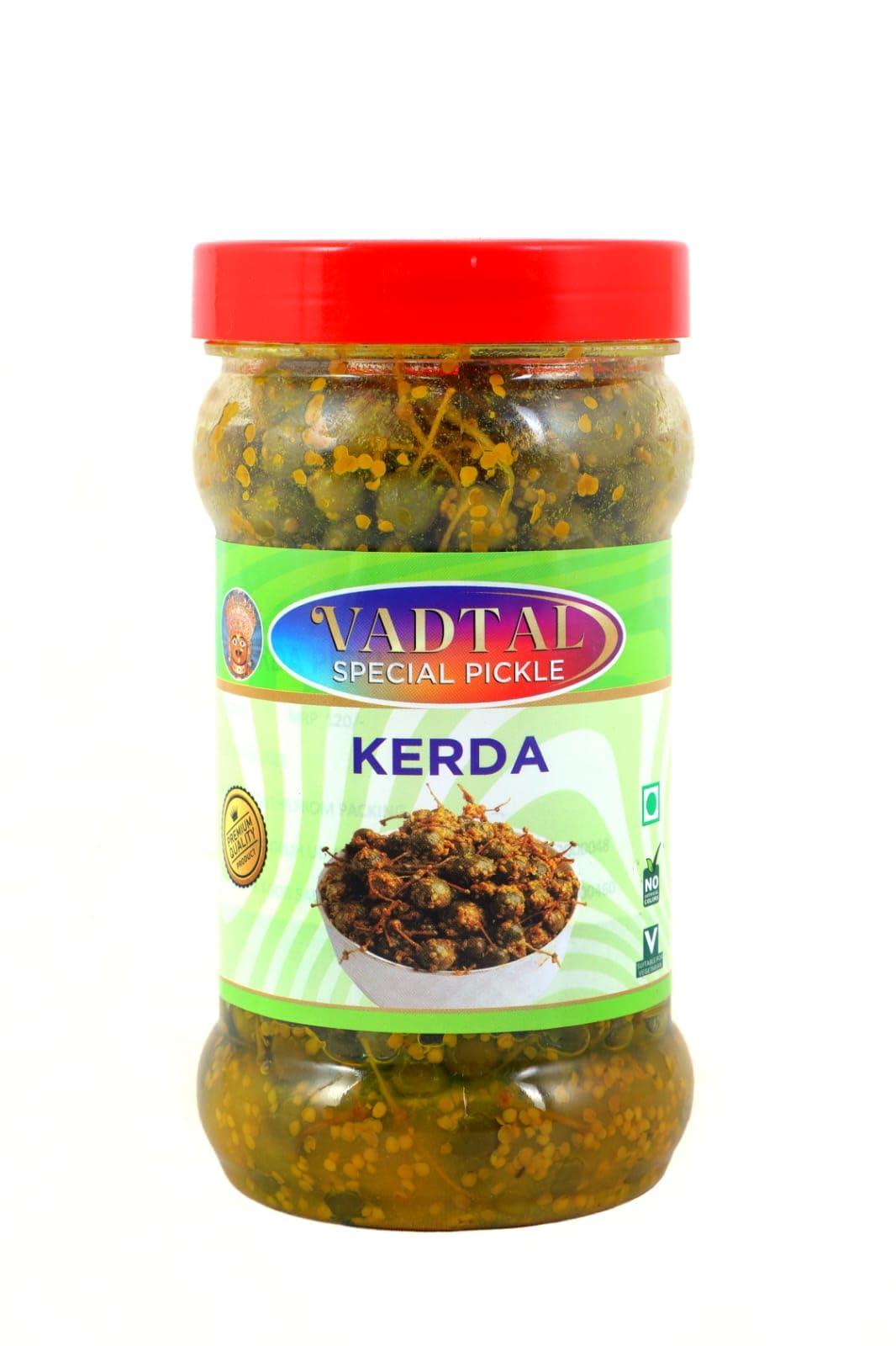Generic VADTAL Special Pickle | Homemade,Fresh, Delicious,Natural, Kerda Pickle 400 Gm | No Artificial Preservatives & Colors