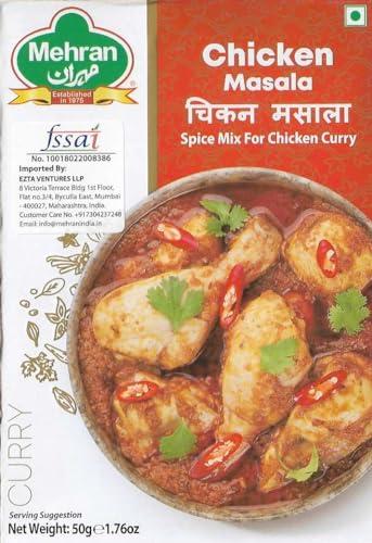 Mehran Mehran Chicken Masala , 50 gms (Pack Of 4 )