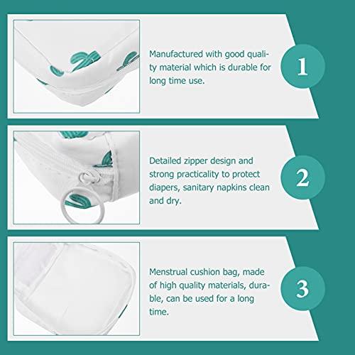 HEALLILY HEALLILY 1Pc Sanitary Napkin Storage Bag Portable Sanitary Napkin Pads Storage Bag for Women and Men