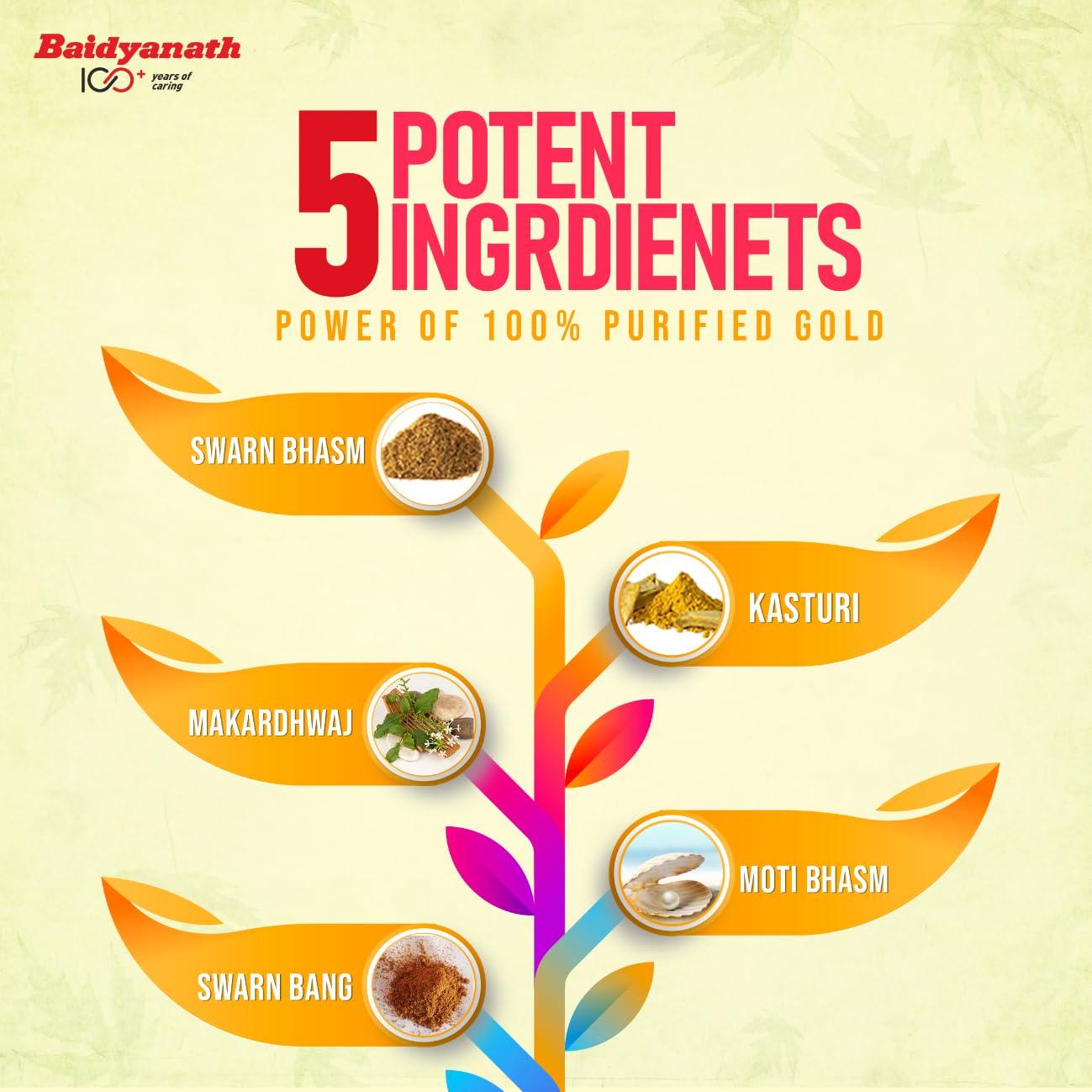 Baidyanath Baidyanath Siddha Makardhwaj Special - 10 Tablets