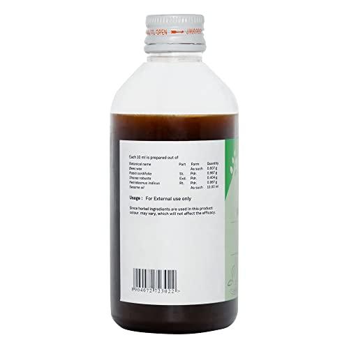 SITARAM Sitaram Ayurveda Pinda Thailam (200 Ml)| Pinda Thailam Oil Provides Relief From Pain, Burning Sensation, Redness, Tenderness & Inflammation