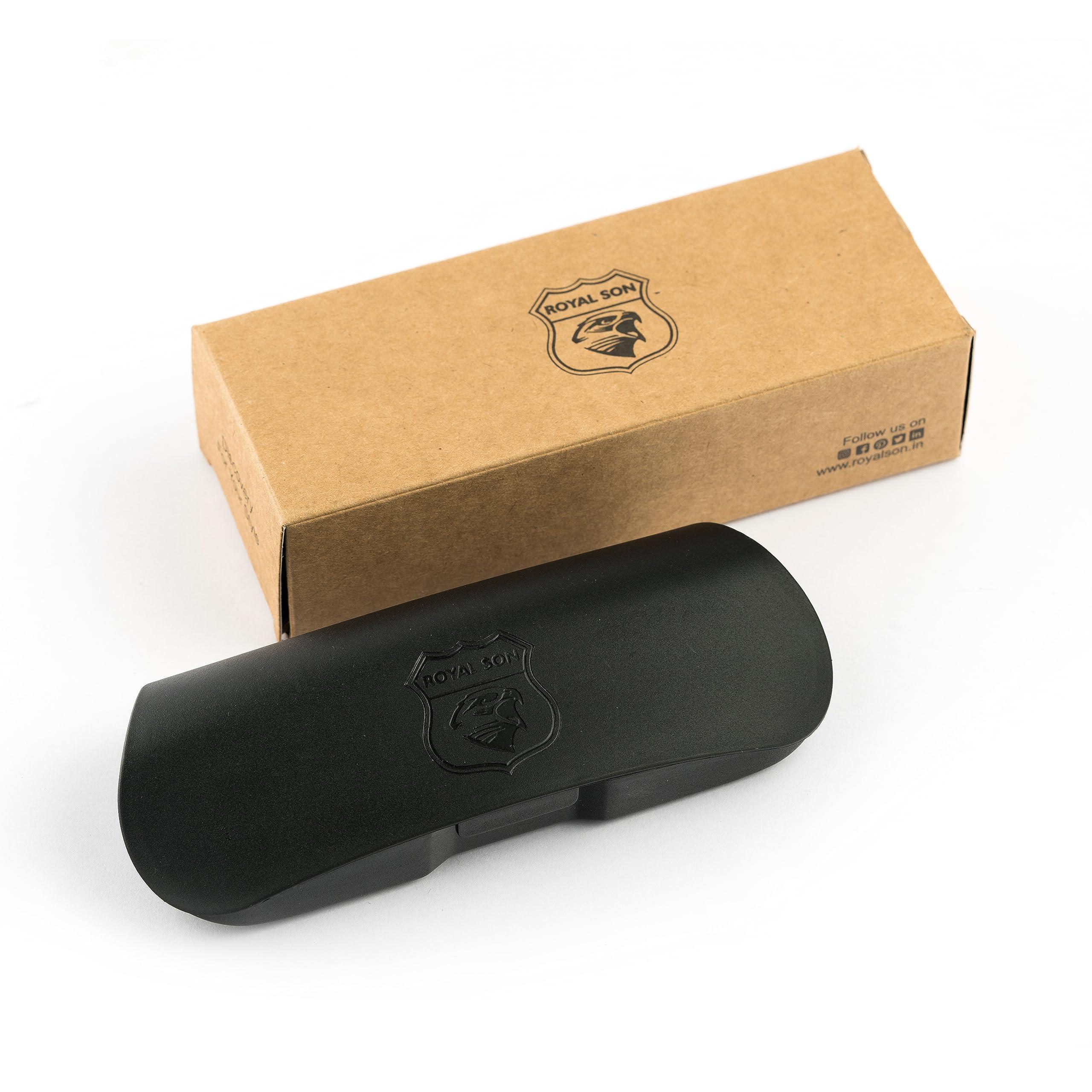 ROYAL SON ROYAL SON Polygon Men\'s Spectacles Uv Rays Eye Protection Full Rim Frame