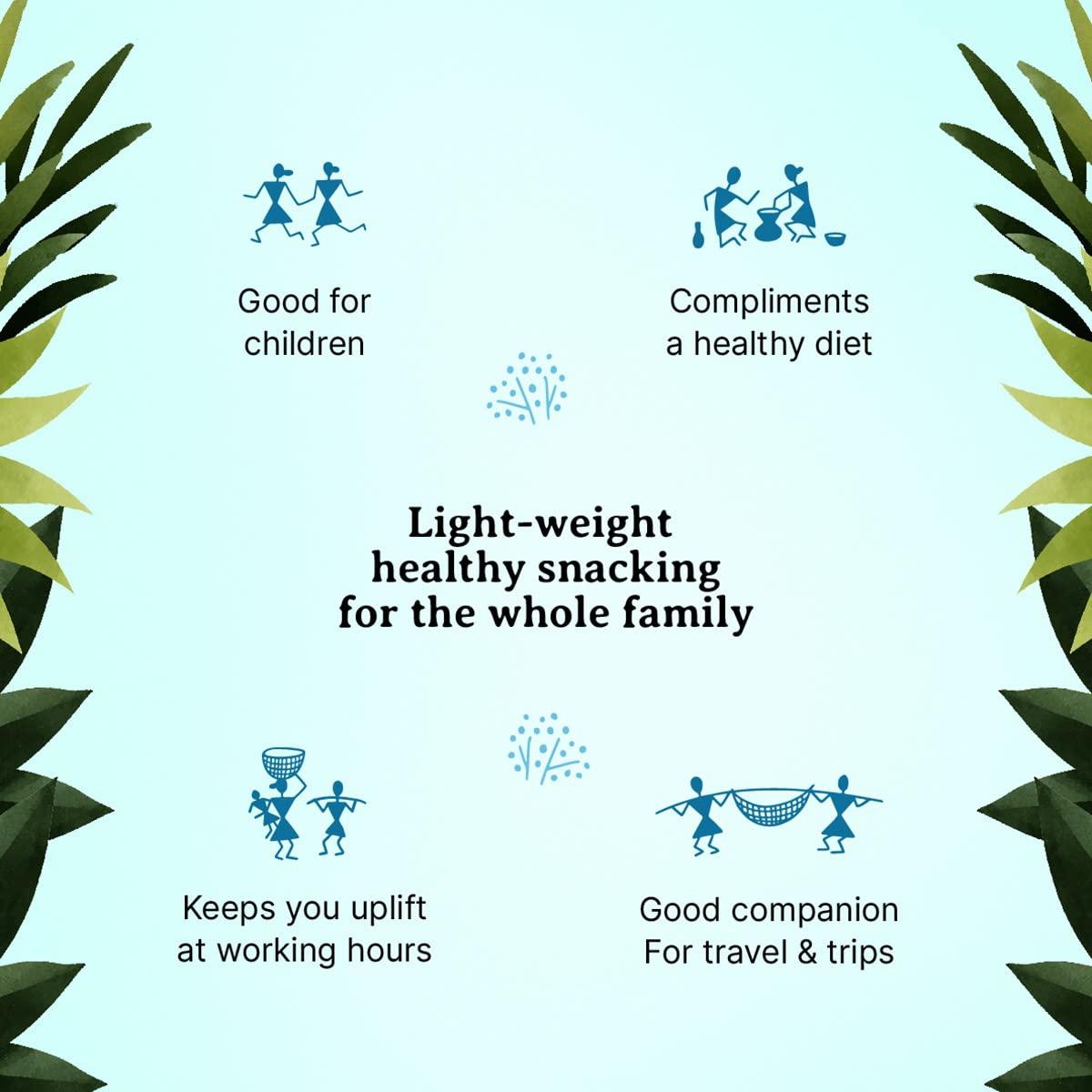 pind BACK TO THE ROOTS pind Flax Seeds, Omega 3 Fatty Acid Rich, Healthy Super Seed (250 g) Mixed Seeds (250 g)