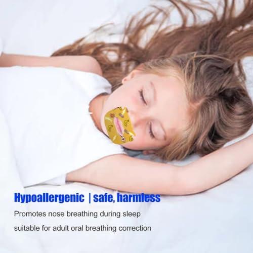 Kofati Anti-Snoring Sticker non-woven fabric Anti-Snoring Sticker Mouth Correction Sticker Mouth Tape for Sleeping,Kids Sleep Strips, Mouth Strips for Sleeping,for Children Adult Night Sleep(30 pcs)