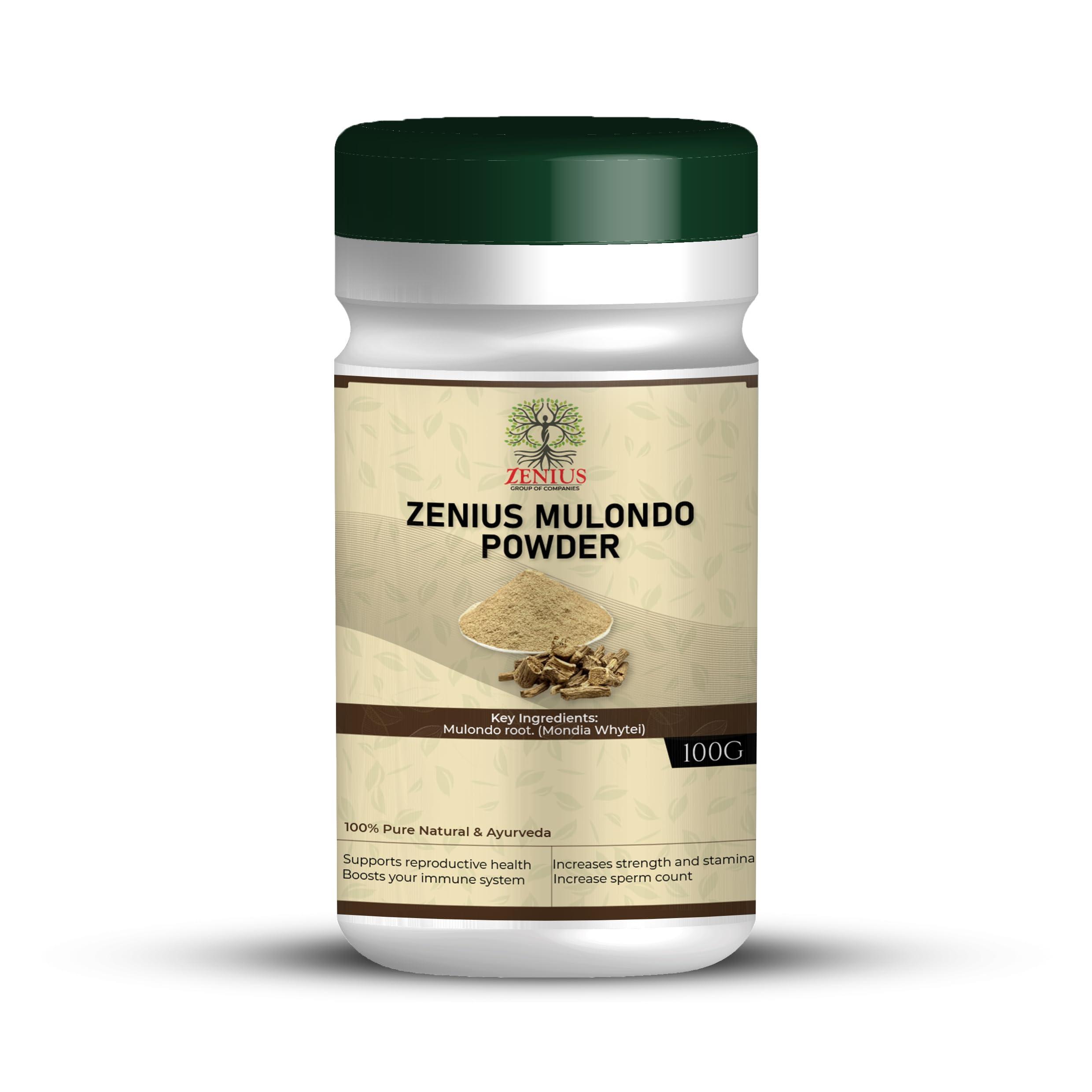 ZENIUS Mulando Root Powder, Enhanced Vitality, Performance, stamina and stress tolerance, 100%, Vegan Friendly, 200G