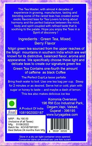 Turyaga Turyaga Very Berry exotic flavored tea bags 25ct