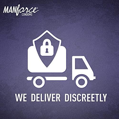 Manforce Manforce Ignite Apple-Peach Flavoured Condoms for Men| 10 Count| Extra Dotted Waves for Her Extra Stimulation| Lubricated Latex Condoms