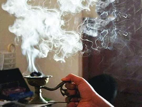 GODSOWNCOUNTRYIN GODSOWNCOUNTRYIN Aparajitha Dhooma Choornam (40 Grams) - Natural Herbal Mix For Fumigation, Ayurvedic Herbal Medicine, Kill Viruses, Mosquito Killer