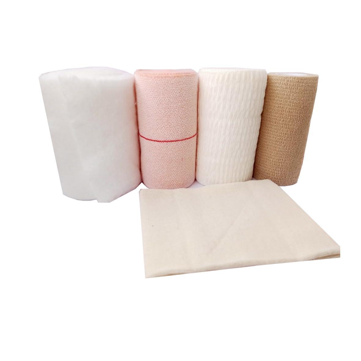 Generic Comfort 4 Layer compression bandaging system (COMBO PACK)
