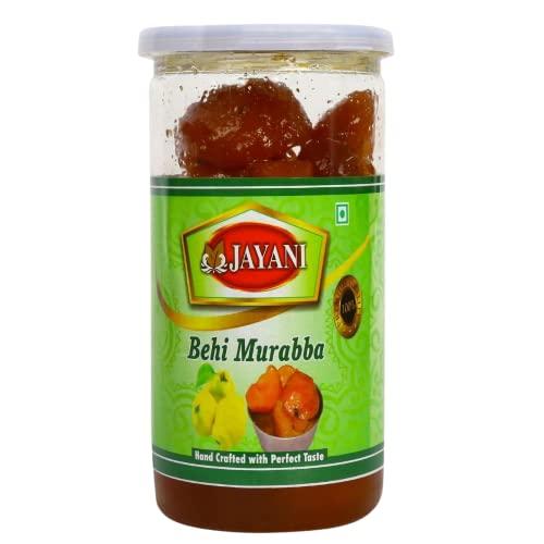 JAYANI Jayani Homemade Behi Murabba With Neem Honey | Safarjal Ka Murabba | Marmalade Of Quince - The Fruit Of Paradise With Tons Of Health Benefits.