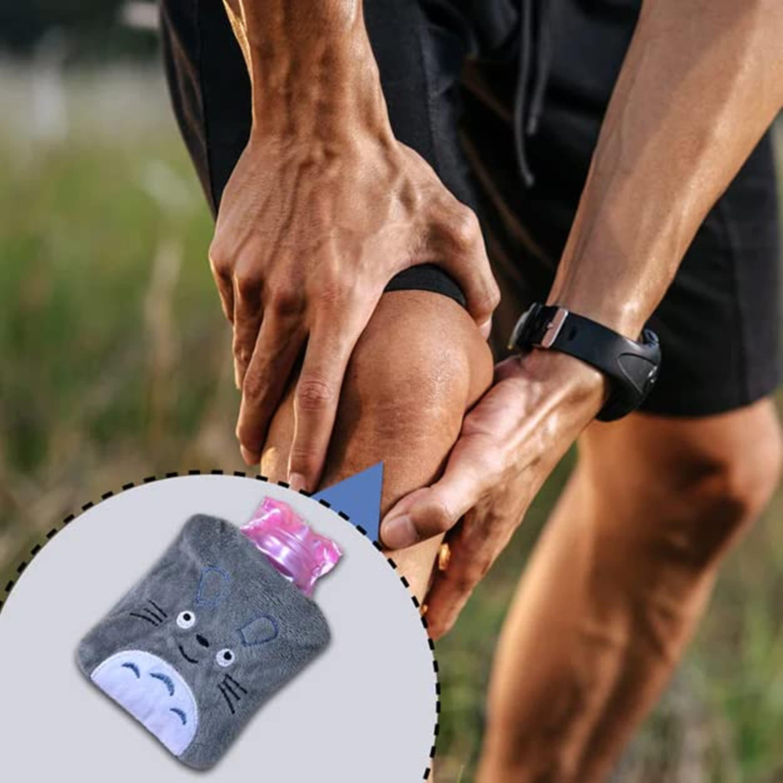 M\'BEAUTY M\'BEAUTY TOTORO CARTOON HOT WATER BAG SMALL HOT WATER BAG WITH COVER FOR PAIN RELIEF, NECK, SHOULDER PAIN AND HAND, FEET WARMER, MENSTRUAL CRAMPS.