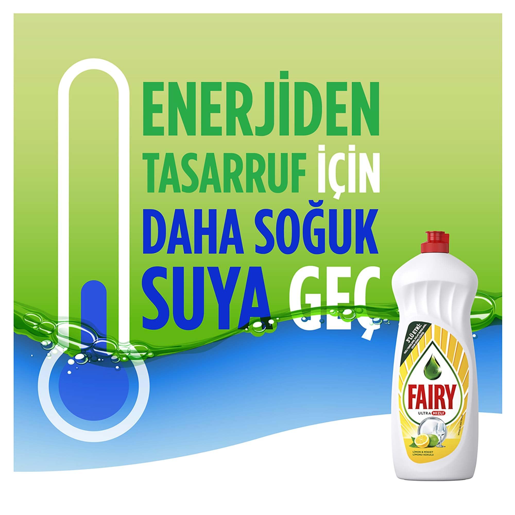 FAIRY Fairy Clean & Fresh Liquid Dishwashing Liquid 650 ml Apple
