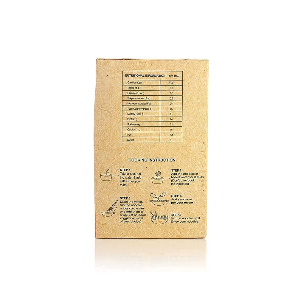 Pahari Roots Pahari Roots - Special Thin Hakka Vegetarian Noodles (2X300G) | Chowmein Handmade Instant Noodles Light & Flavourful Make Delicious Khow Suey,Ramen,Chopsuey, Noodle Soup Hakka Noodles Pack In Fresh