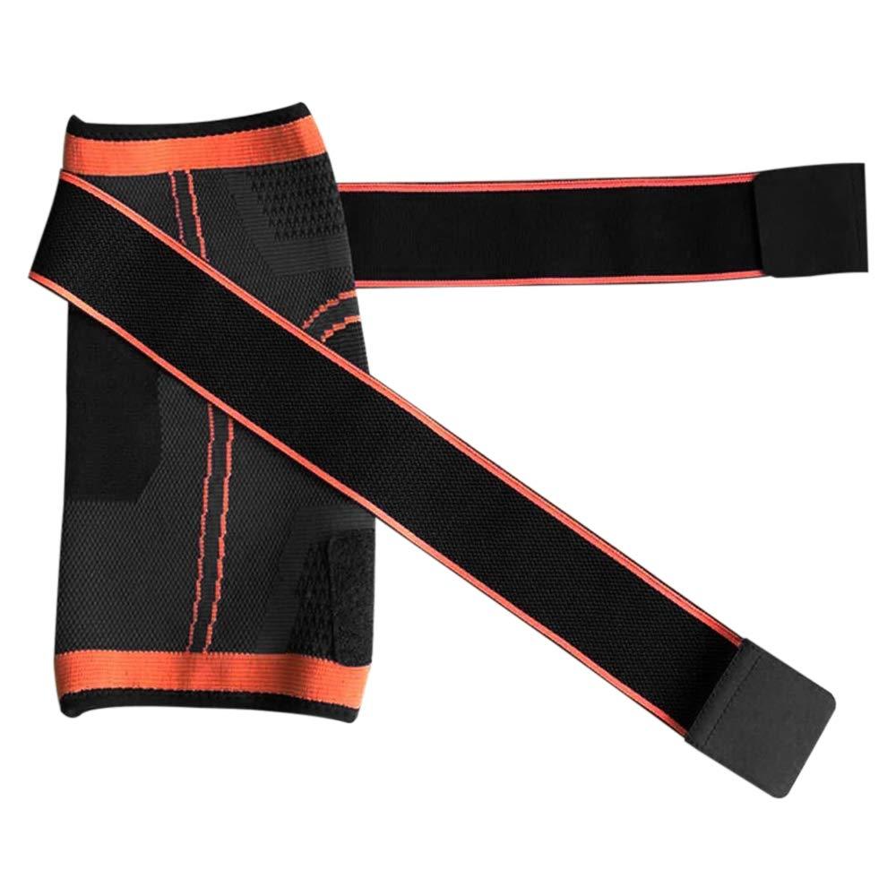 KKmoon-1 Basketball Knee Brace Pads Sports Knee Sleeve with Bandage Breathable Knee Support tector