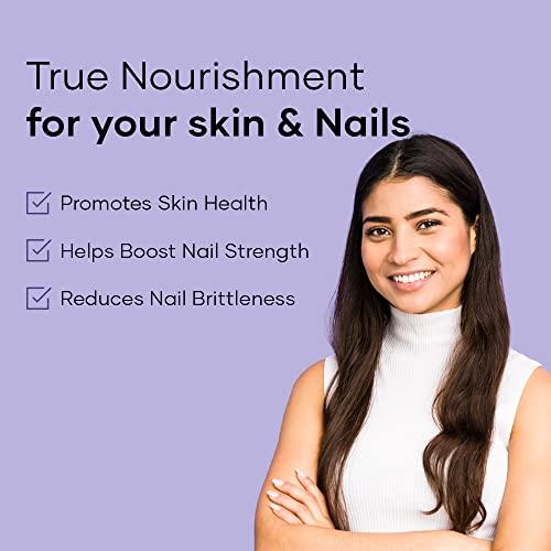 Saturn by GHC Saturn by GHC Skin Biotin - 100% Vegan, 60 Tablets (Pack of 1)| Promotes Skin Elasticity, Skin Brightening & Glowing Skin, Reduces Skin Dullness, Powered With Vitamin B7, Vitamin C and Vitamin E