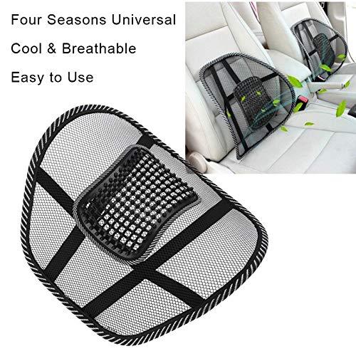 OPTIYORK OPTIYORK Ventilation Back Rest with Lumbar Support Mesh Cushion Pad, Universal Back Lumbar Support Chairs for Office Chair, Home, Car, Seat to Relieve Pain (1)