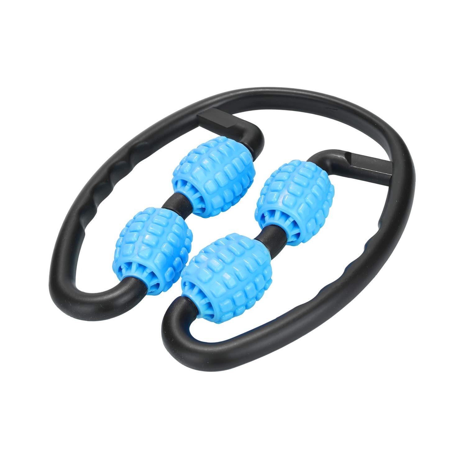 Qunan Qunan Wheel Leg Muscle Massager Body Sha r Relax Roller Yoga Fitn Clip Massage Sti