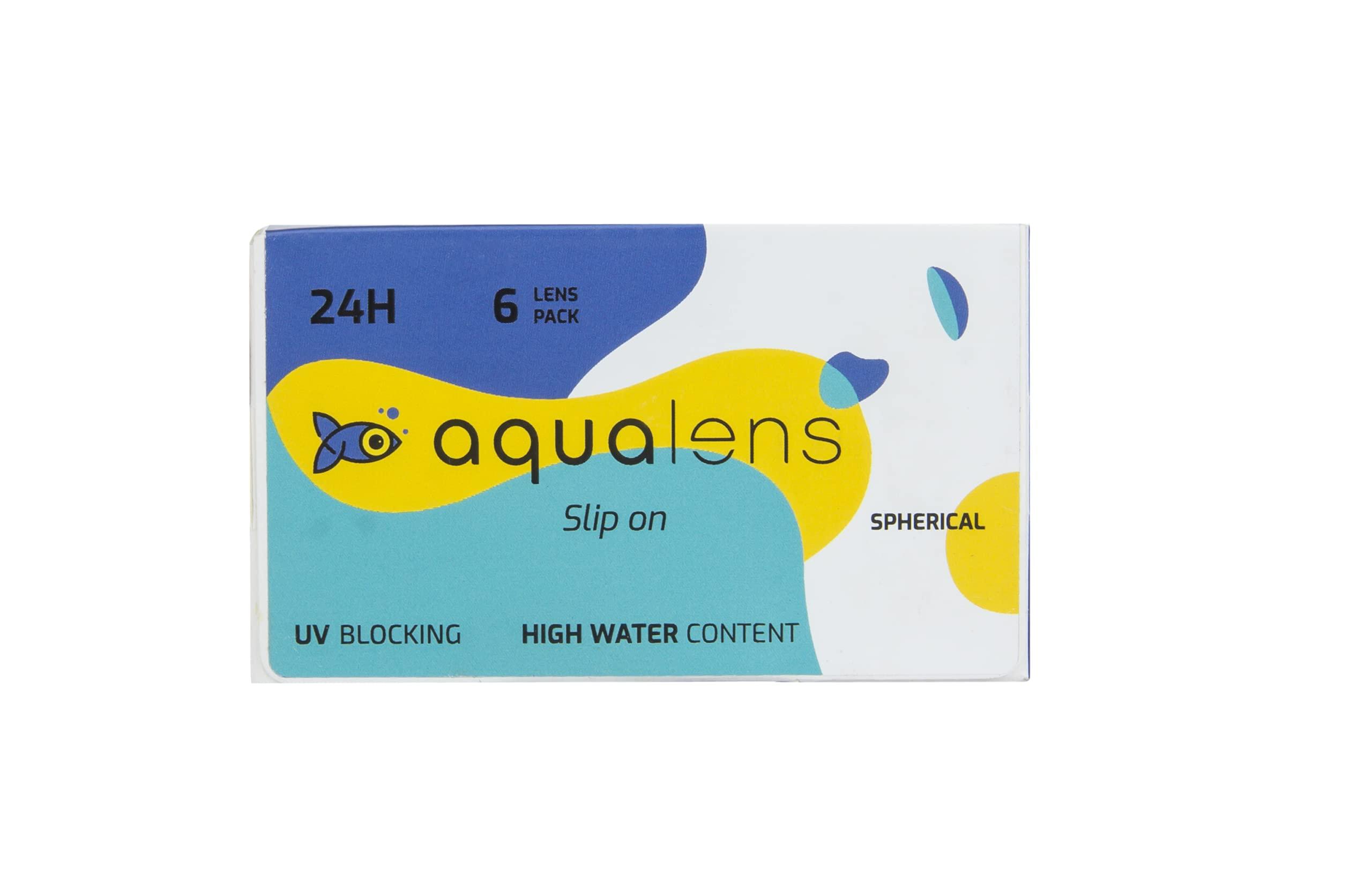 Aqualens Aqualens 24 H Monthly Disposable (6 Lens per Box) - (-8.00)