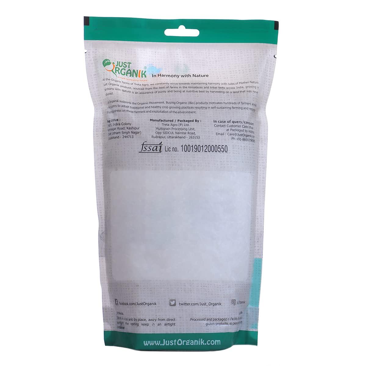 JUST ORGANIK Just Organik - Organic Urad Split Chilka 1 Kg | 100% Organic | urad dal split | urad chilka |sourced from himalayan foothills | authentic dal | Rich in protein | Minapa pappu