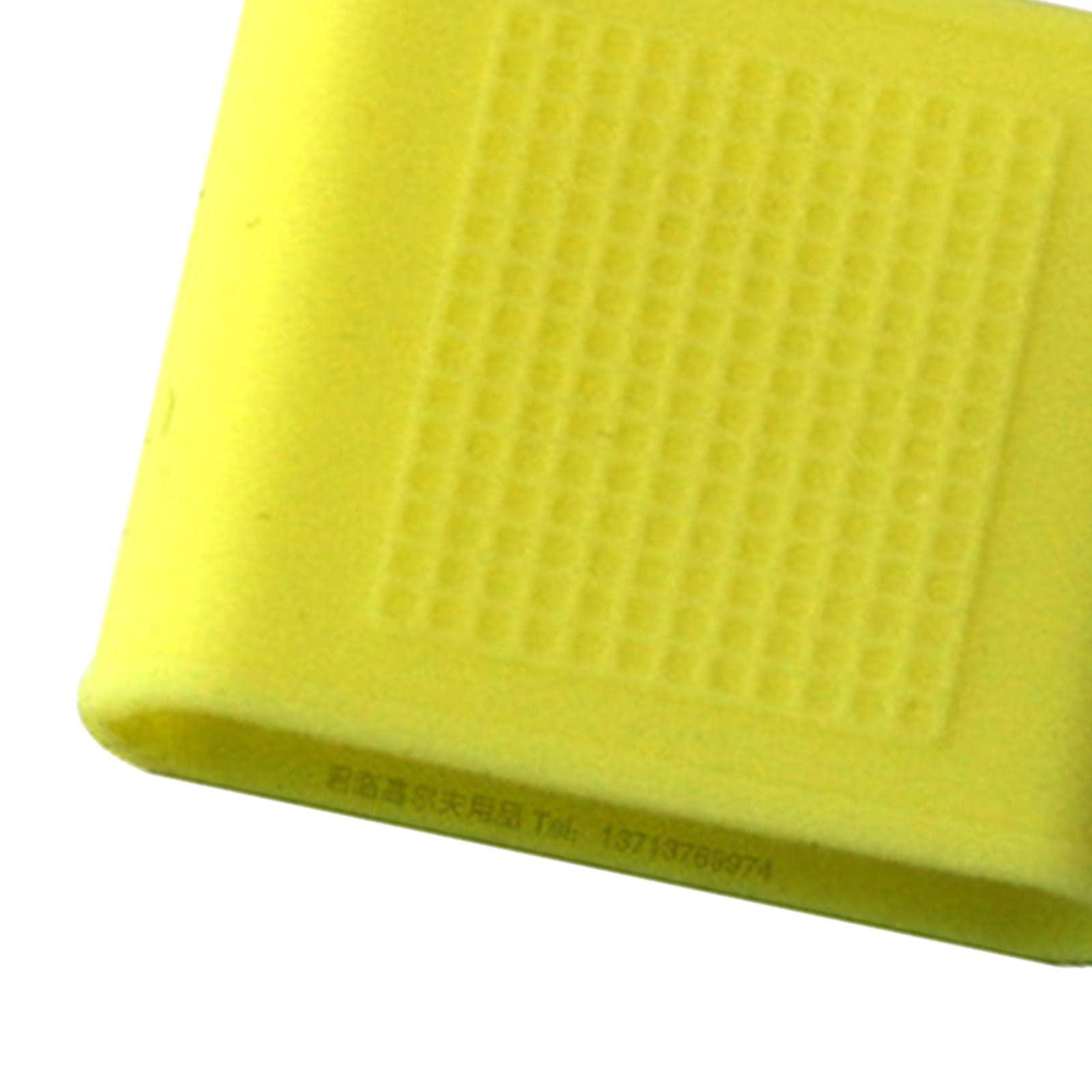 CALANDIS CALANDIS Soft Golf Finger Sleeves Silicone Protector Support Wrap Yellow 23mm | 1 Piece Silicone Golf Finger Sleeve