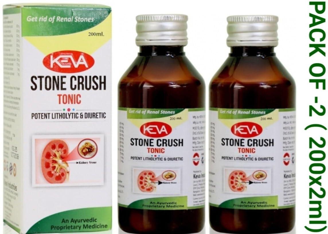 KEVA Keva Stone Crush (Asmari Syrup) Tonic (200x2=400ml)