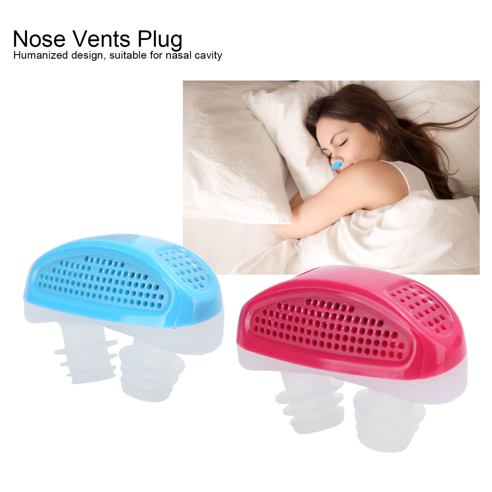 BUCS Nose Vents Plugs, Humanized Design Relieve Snore Nose Vent Plug Anti Snoring Device for Antisnoring for Sleeping for Nasal Cavity