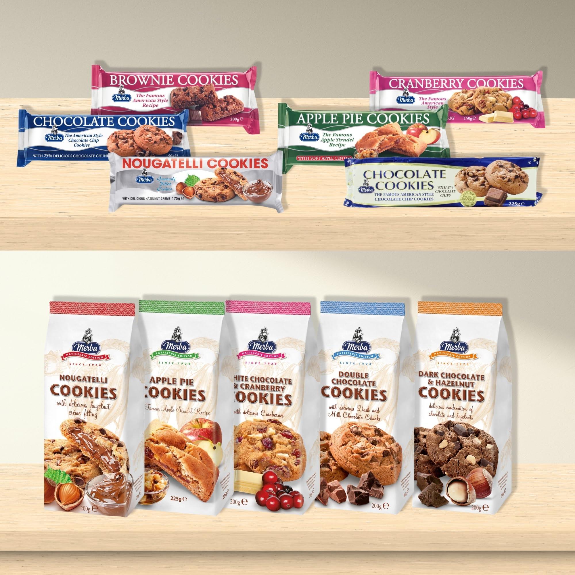 Merba Merba |Pastre Nougatelli Cookies|Choclate Cookies 25%|Combo Of 2