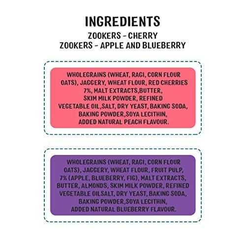 Timios Timios Zookers Mix Flavours | Kids Snacks | Baby Snacks for 12+ Months | Nutritious & 100% Natural Animal Shaped Biscuit | Pack of 2