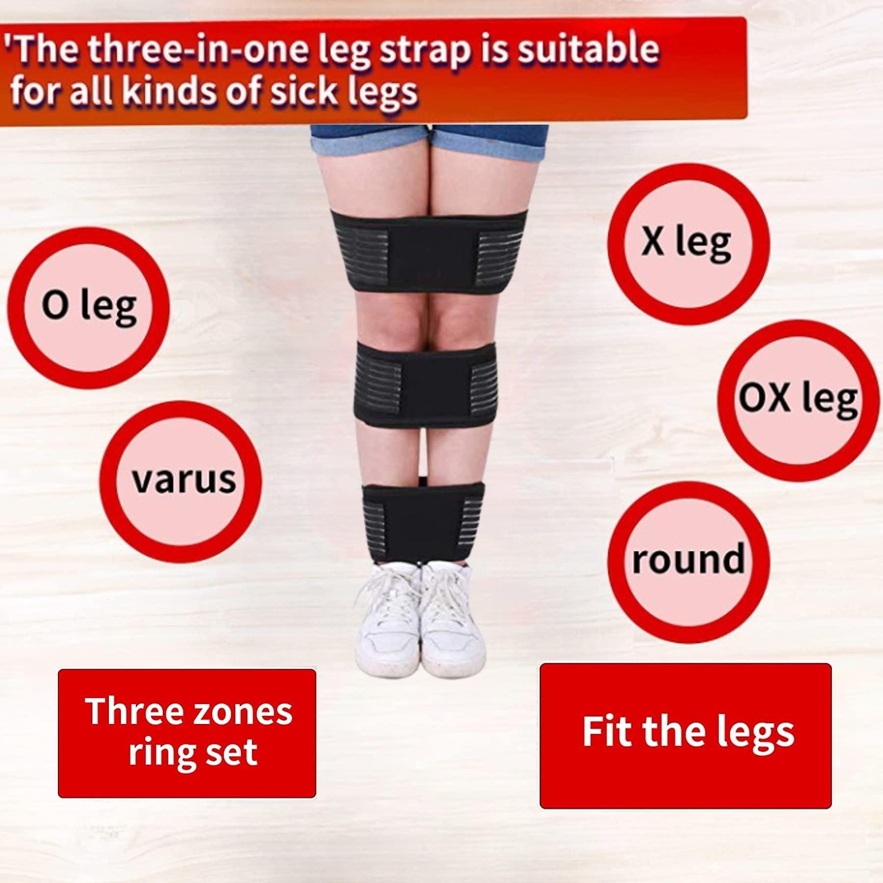 Lexotho Lexotho bow leg correction belt for men o/x type women leg corrector o/x type leg correction support strap brace bandage Correction Brace Belt (Large)