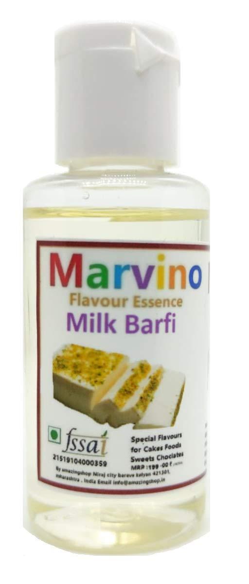 Marvino Marvino Milk Barfi Food Flavours Essence for Cakes Whipcream Fondant Sweets Ice-Creams Chocolates Flavoring Syrup