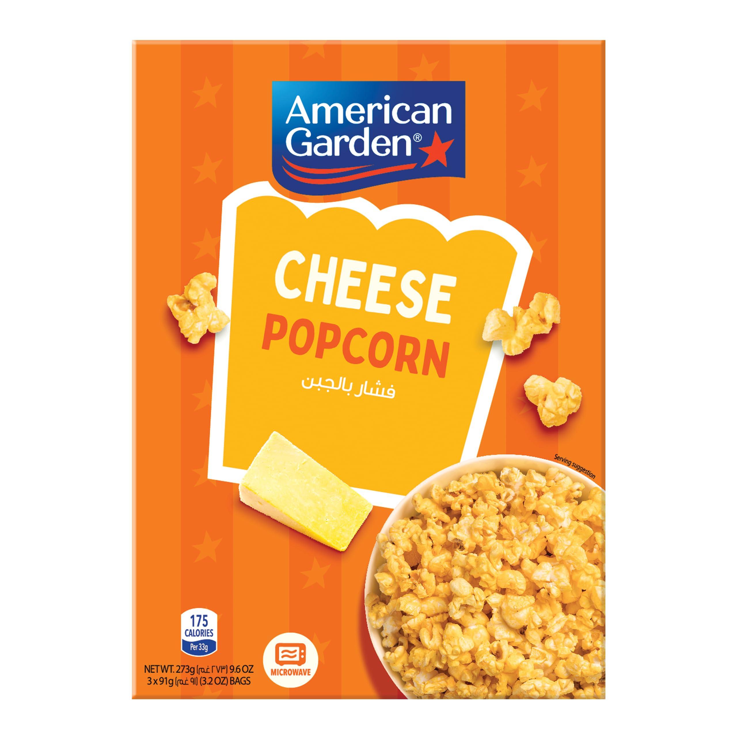 American Garden AG Microwave Popcorn Cheese 10.5oz