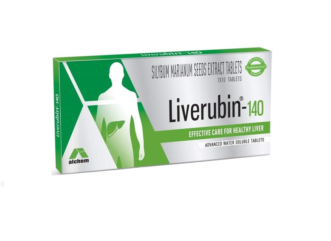 LIVERUBIN Liverubin The Natural Hepato Protector (10 Counts, Pack of 1)